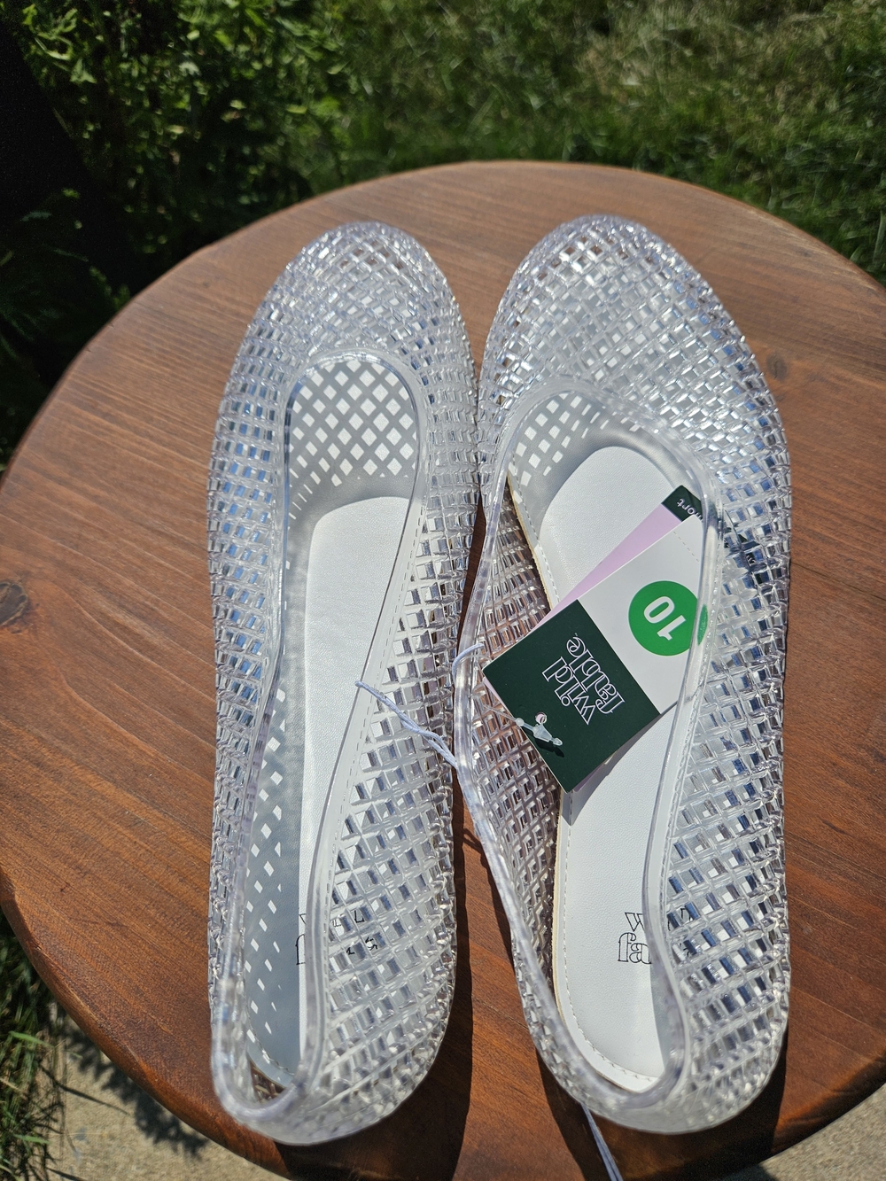 New Clear Jelly Ballet Flats - Transparent Women Shoes
